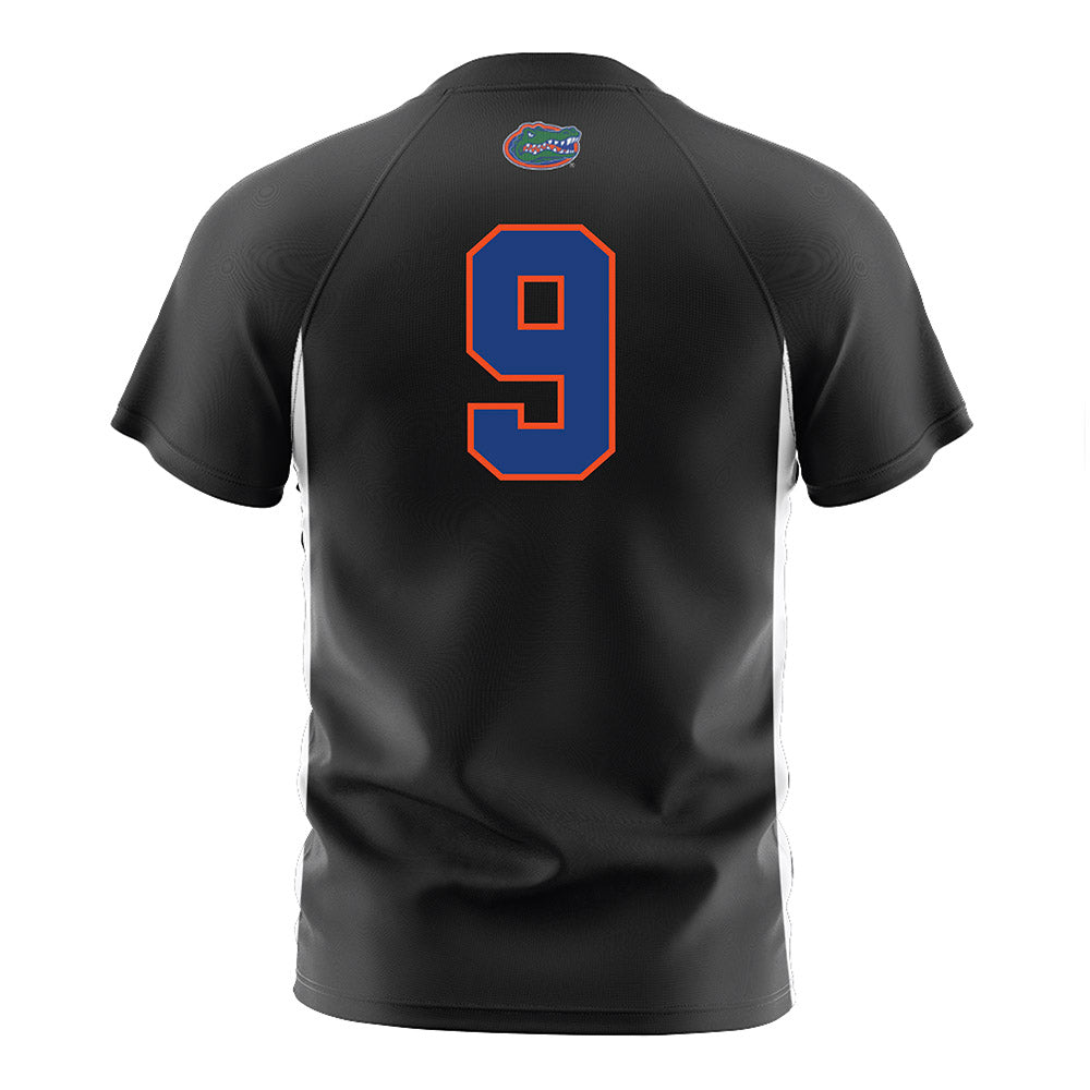 Florida - NCAA Women's Soccer : Addy Hess - Black Soccer Jersey-1
