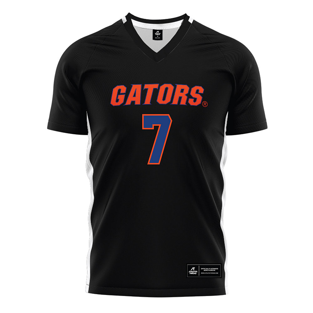 Florida - NCAA Women's Soccer : Zoe Main - Black Soccer Jersey-0