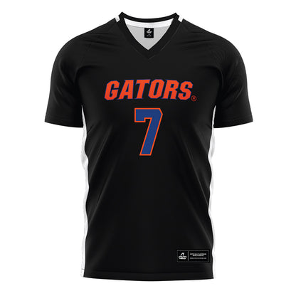 Florida - NCAA Women's Soccer : Zoe Main - Black Soccer Jersey-0
