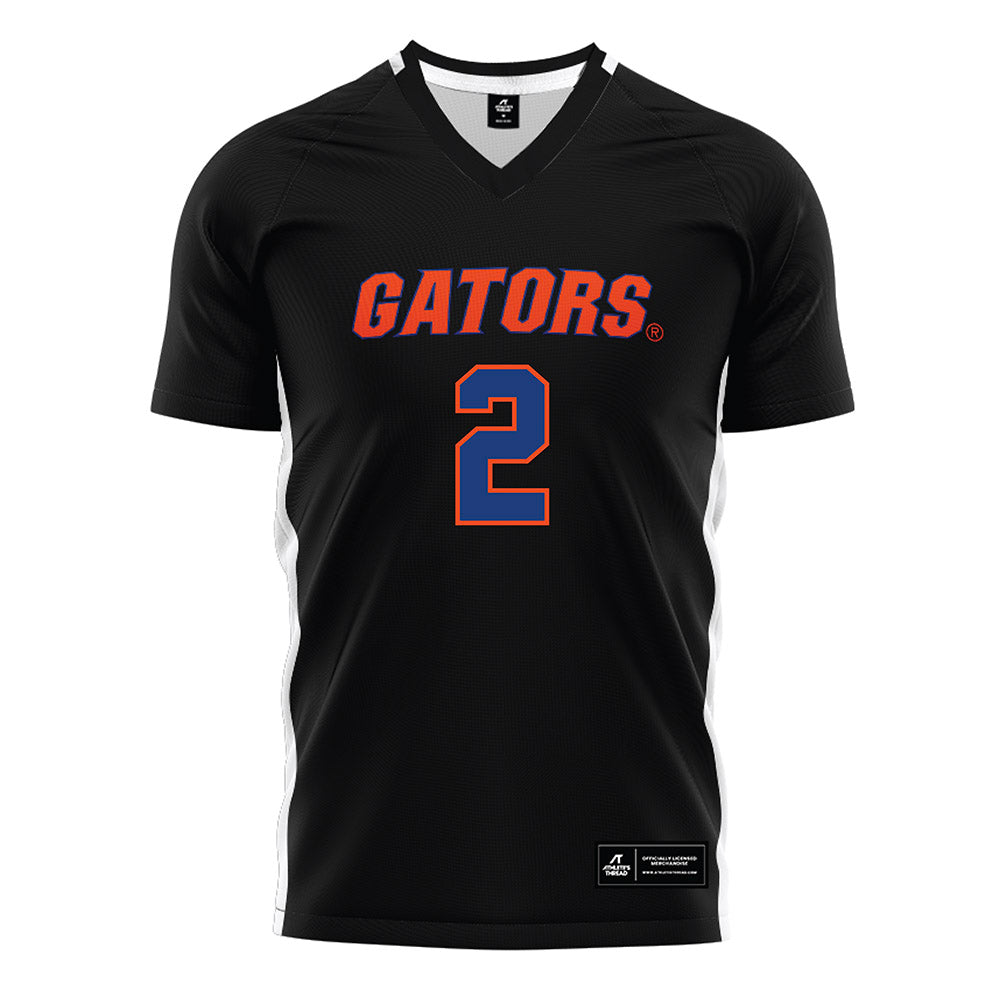 Florida - NCAA Women's Soccer : Ella Petersen - Black Soccer Jersey-0