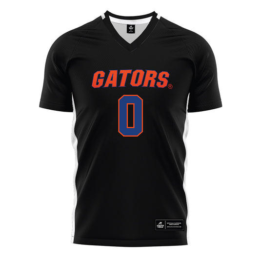 Florida - NCAA Women's Soccer : Paloma Pe�a - Black Soccer Jersey-0