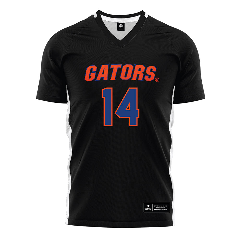 Florida - NCAA Women's Soccer : Tatum Borman - Black Soccer Jersey-0