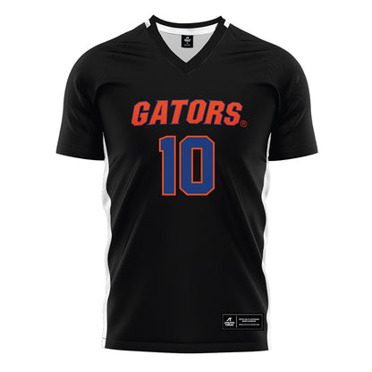 Florida - NCAA Women's Soccer : Adia Symmonds - Black Soccer Jersey-0