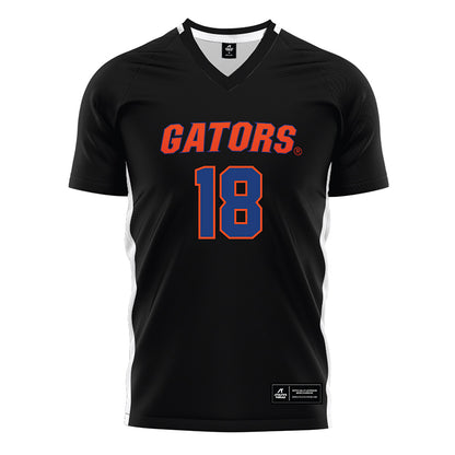 Florida - NCAA Women's Soccer : Kelsey Smith - Black Soccer Jersey-0