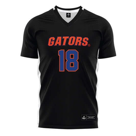 Florida - NCAA Women's Soccer : Kelsey Smith - Black Soccer Jersey-0