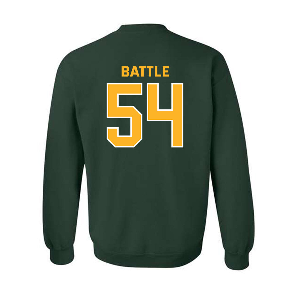Baylor - NCAA Football : Jaelin Battle - Classic Fashion Shersey Crewneck Sweatshirt-1