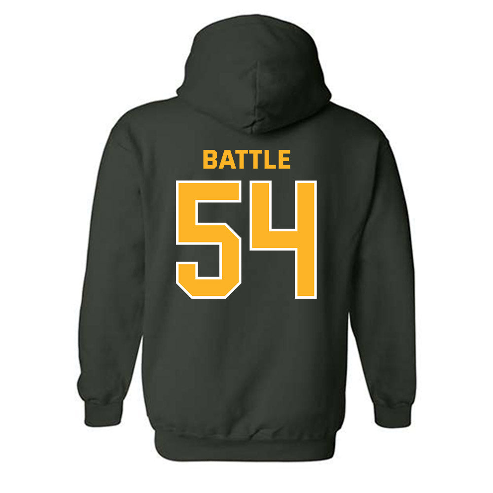 Baylor - NCAA Football : Jaelin Battle - Classic Fashion Shersey Hooded Sweatshirt-1