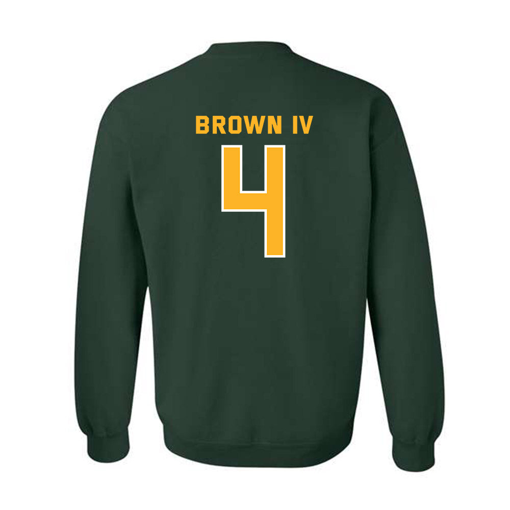 Baylor - NCAA Football : Louis Brown IV - Classic Fashion Shersey Crewneck Sweatshirt-1