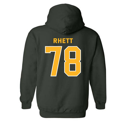 Baylor - NCAA Football : Cole Rhett - Classic Fashion Shersey Hooded Sweatshirt-1