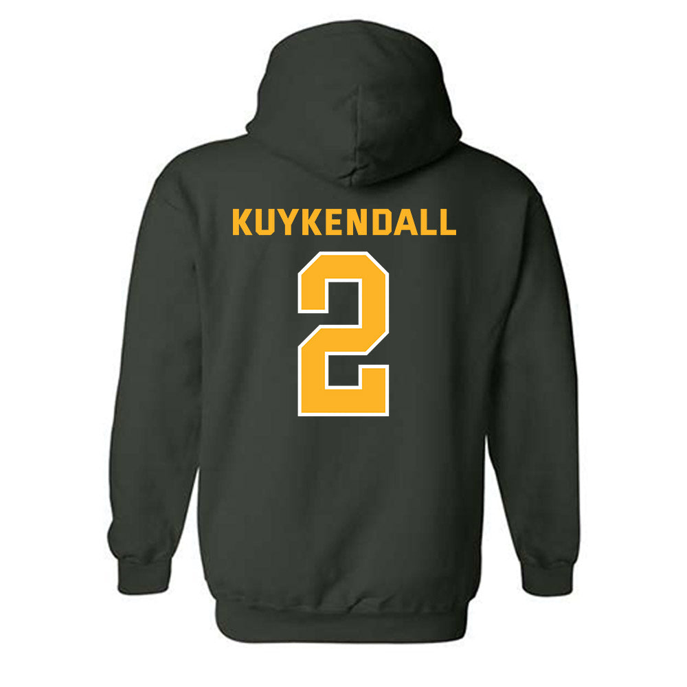 Baylor - NCAA Men's Basketball : Will Kuykendall - Classic Fashion Shersey Hooded Sweatshirt-1