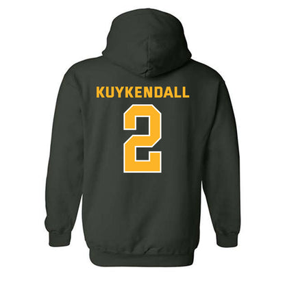 Baylor - NCAA Men's Basketball : Will Kuykendall - Classic Fashion Shersey Hooded Sweatshirt-1