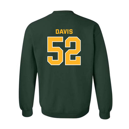 Baylor - NCAA Football : Ryan Davis - Classic Fashion Shersey Crewneck Sweatshirt-1