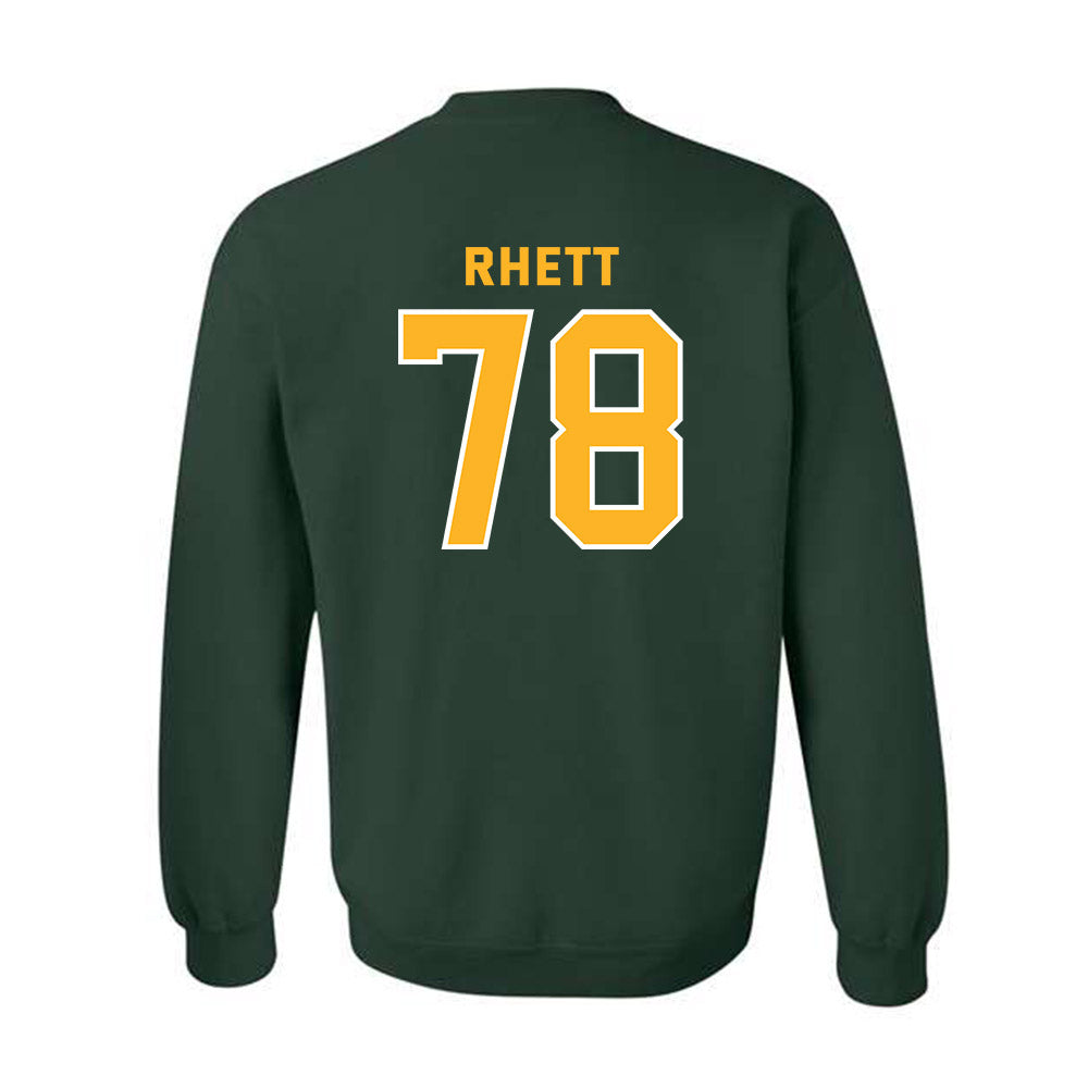 Baylor - NCAA Football : Cole Rhett - Classic Fashion Shersey Crewneck Sweatshirt-1