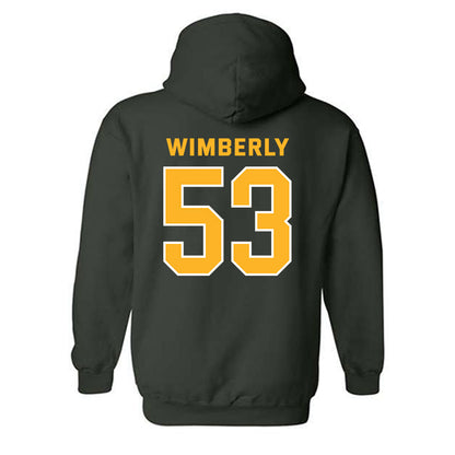Baylor - NCAA Football : Daemian Wimberly - Classic Fashion Shersey Hooded Sweatshirt-1