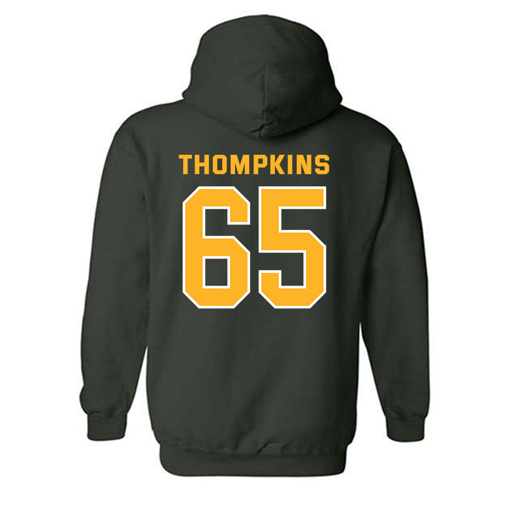 Baylor - NCAA Football : Sean Thompkins - Classic Fashion Shersey Hooded Sweatshirt-1
