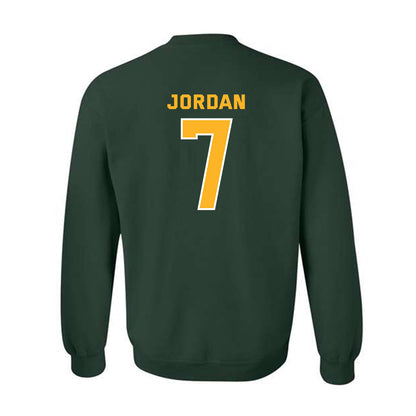Baylor - NCAA Football : Devon Jordan - Classic Fashion Shersey Crewneck Sweatshirt-1
