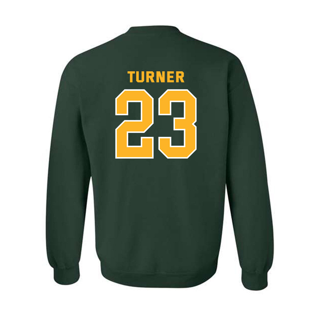 Baylor - NCAA Football : Michael Turner - Classic Fashion Shersey Crewneck Sweatshirt-1