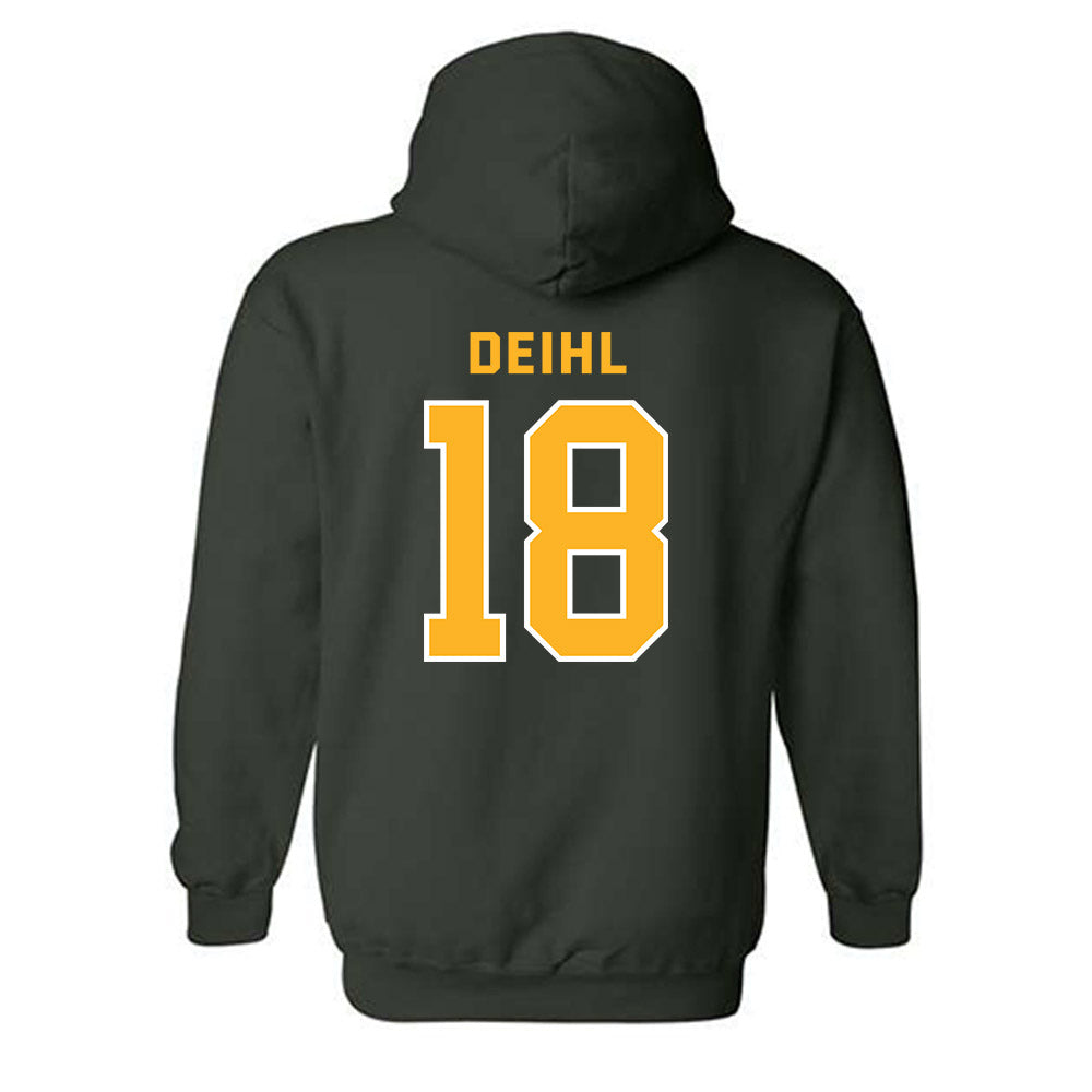 Baylor - NCAA Baseball : Keegan Deihl - Classic Fashion Shersey Hooded Sweatshirt-1