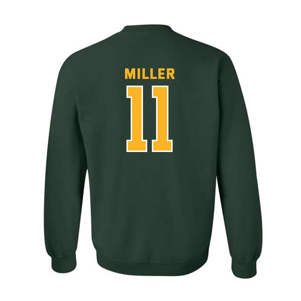 Baylor - NCAA Football : Drelon Miller - Classic Fashion Shersey Crewneck Sweatshirt-1