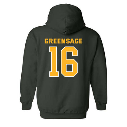 Baylor - NCAA Women's Soccer : Tatum Greensage - Classic Fashion Shersey Hooded Sweatshirt-1