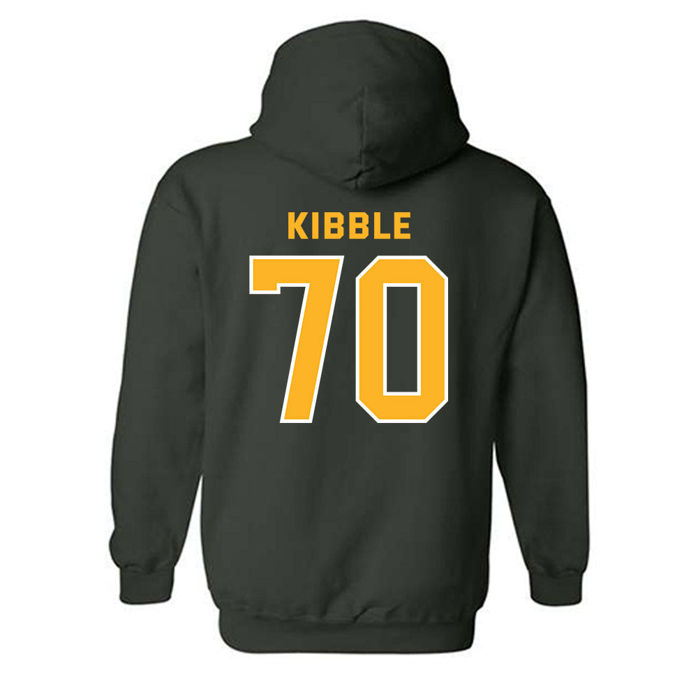 Baylor - NCAA Football : Nate Kibble - Classic Fashion Shersey Hooded Sweatshirt-1