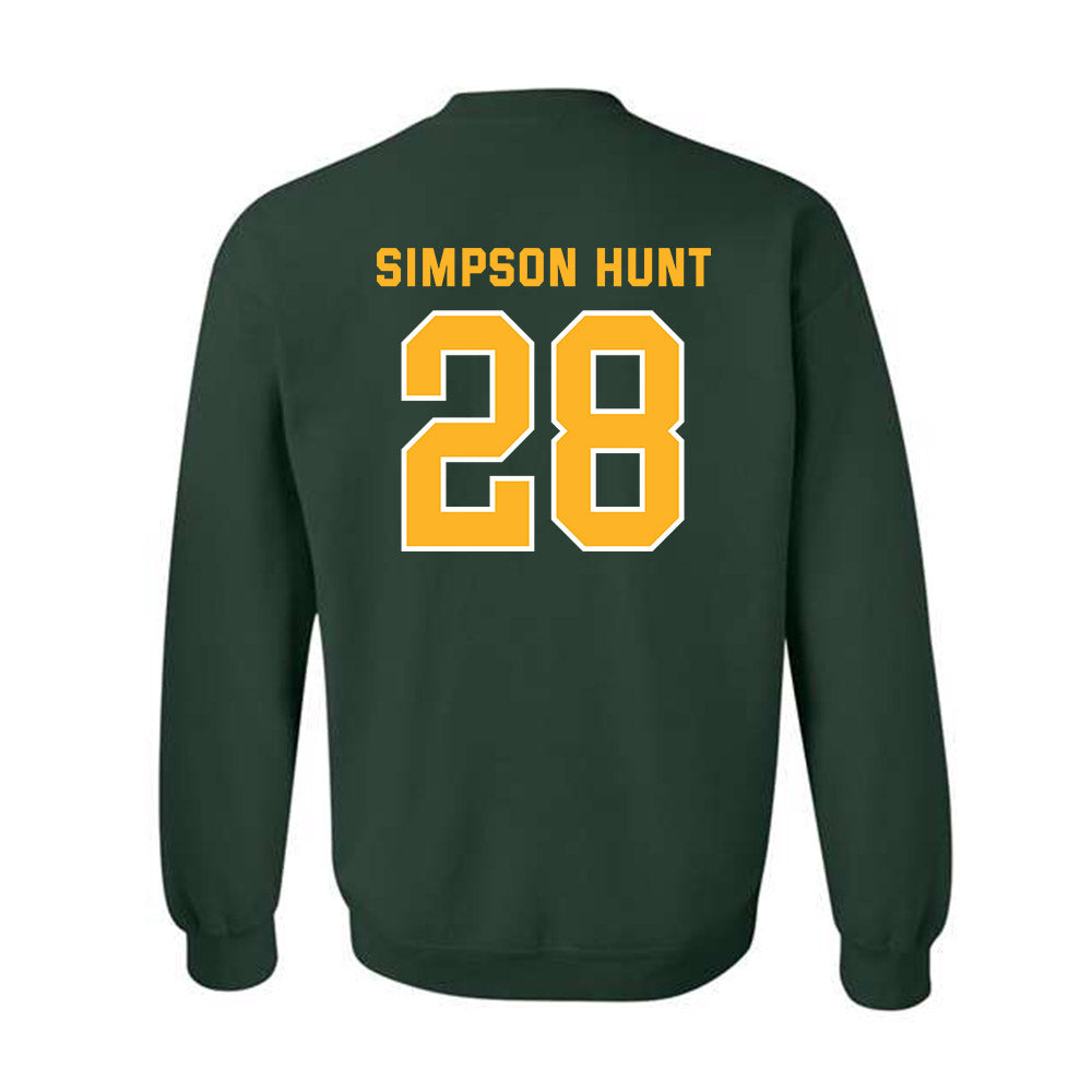 Baylor - NCAA Football : Calvin Simpson Hunt - Classic Fashion Shersey Crewneck Sweatshirt-1