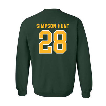 Baylor - NCAA Football : Calvin Simpson Hunt - Classic Fashion Shersey Crewneck Sweatshirt-1