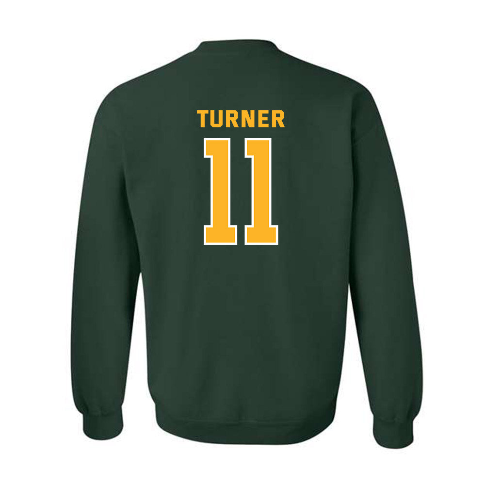 Baylor - NCAA Football : Devin Turner - Classic Fashion Shersey Crewneck Sweatshirt-1