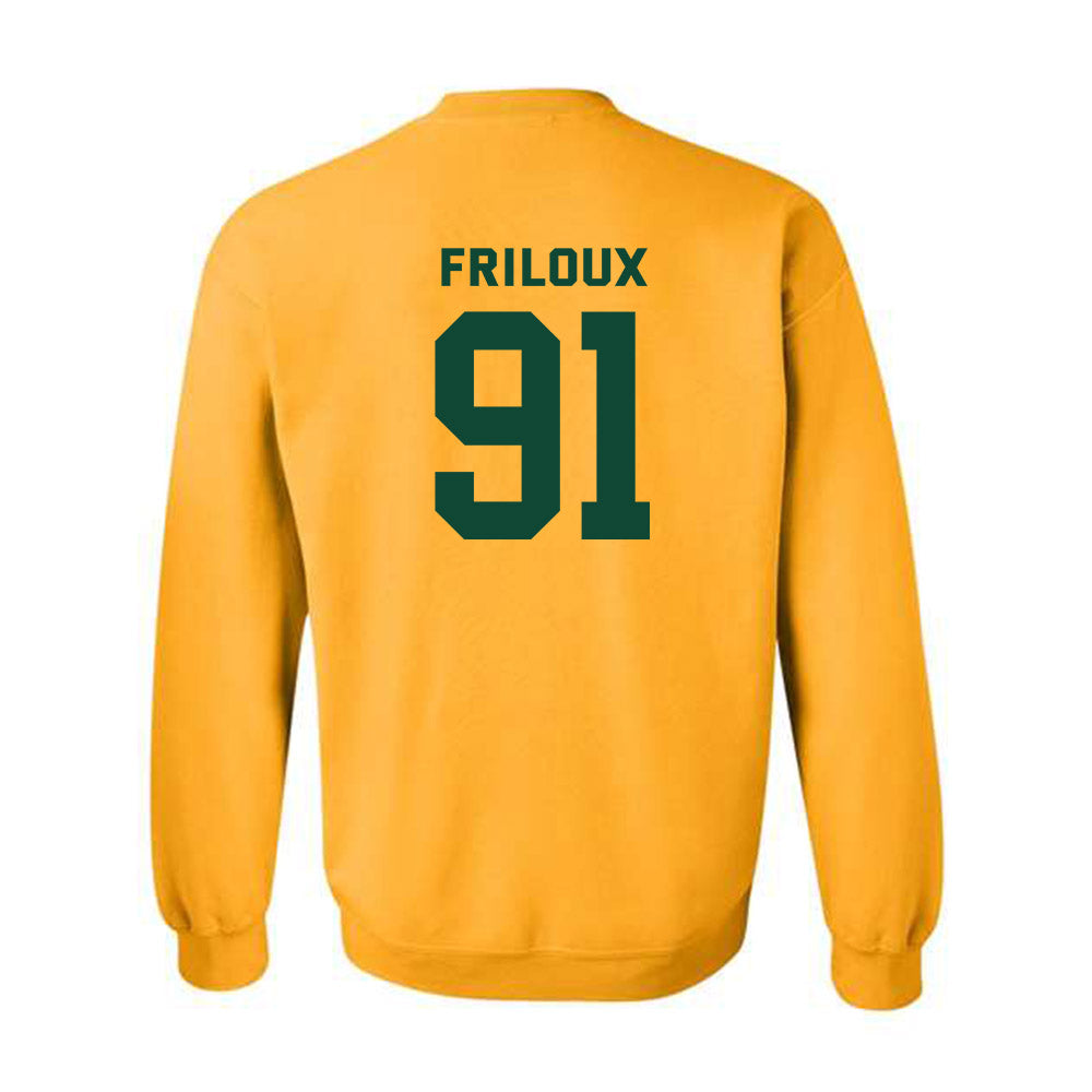 Baylor - NCAA Football : Adonis Friloux - Classic Fashion Shersey Crewneck Sweatshirt-1