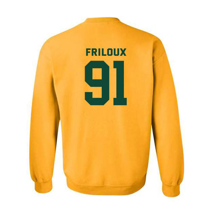 Baylor - NCAA Football : Adonis Friloux - Classic Fashion Shersey Crewneck Sweatshirt-1