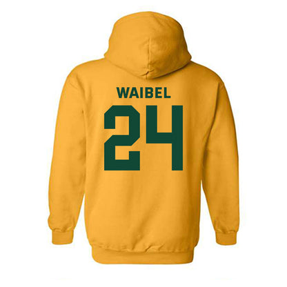 Baylor - NCAA Baseball : Cade Waibel - Classic Fashion Shersey Hooded Sweatshirt-1