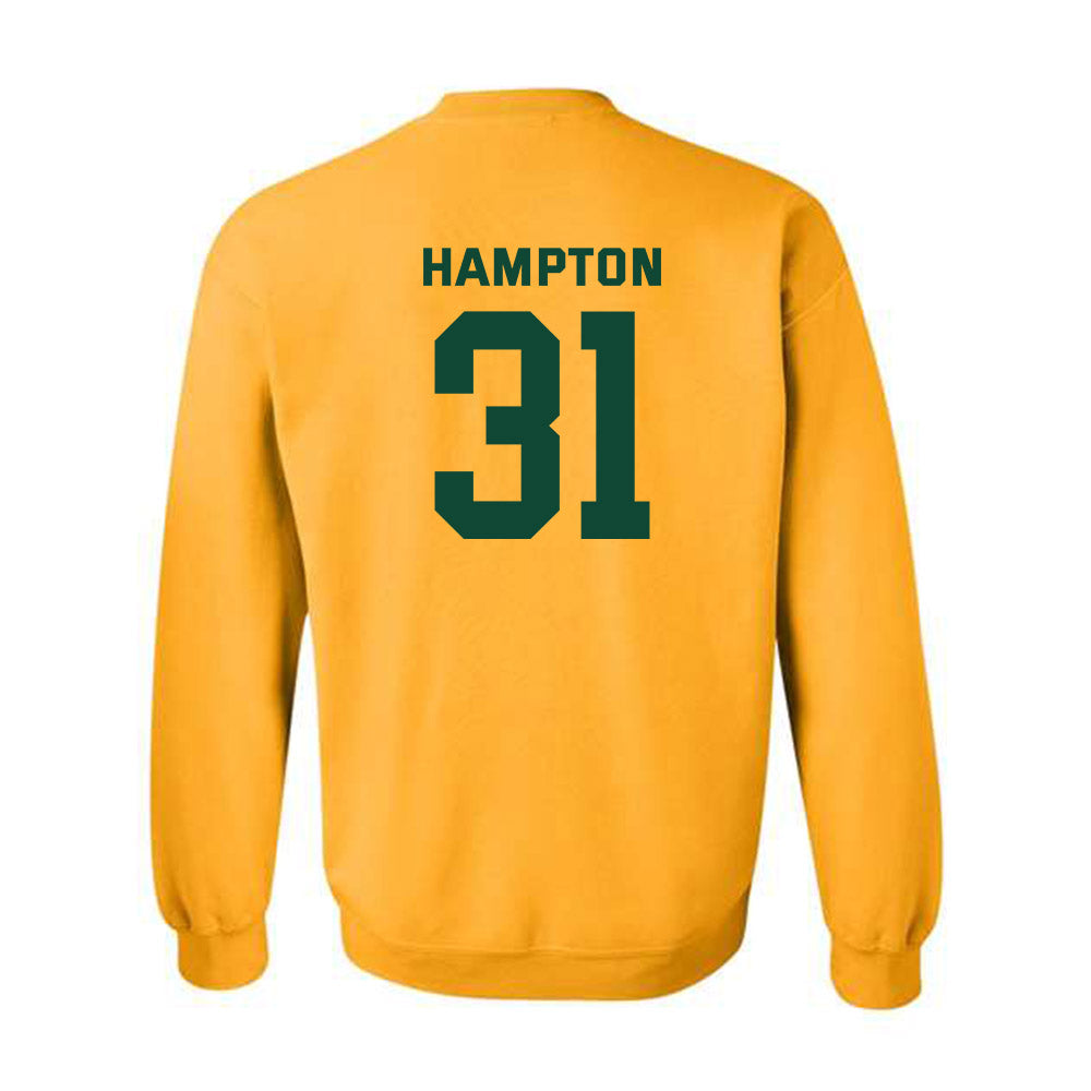 Baylor - NCAA Football : DeBraun Hampton - Classic Fashion Shersey Crewneck Sweatshirt-1
