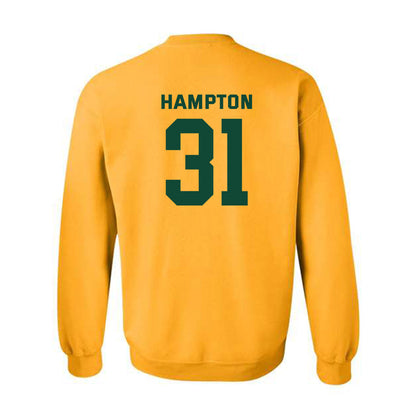 Baylor - NCAA Football : DeBraun Hampton - Classic Fashion Shersey Crewneck Sweatshirt-1