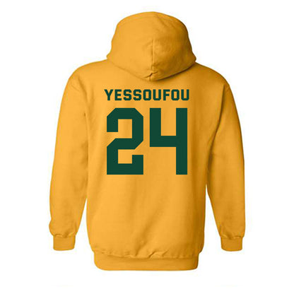 Baylor - NCAA Men's Basketball : Tounde Yessoufou - Classic Fashion Shersey Hooded Sweatshirt-1