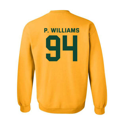 Baylor - NCAA Football : Palmer Williams - Classic Fashion Shersey Crewneck Sweatshirt