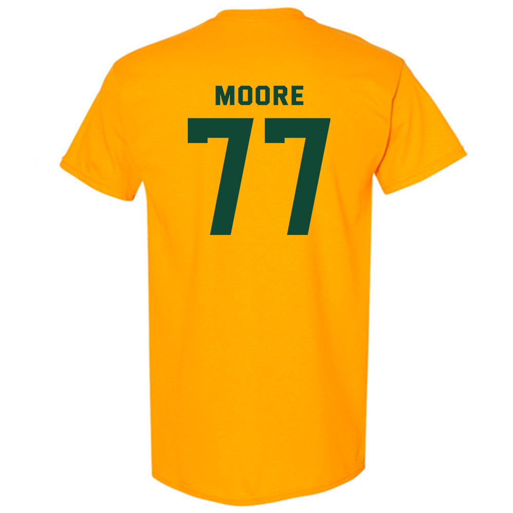 Baylor - NCAA Football : Logan Moore - Classic Fashion Shersey T-Shirt-1