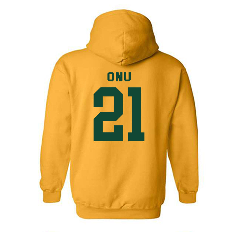 Baylor - NCAA Football : Bo Onu - Classic Fashion Shersey Hooded Sweatshirt-1