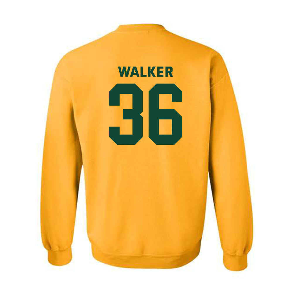 Baylor - NCAA Football : Kedrick Walker - Classic Fashion Shersey Crewneck Sweatshirt-1