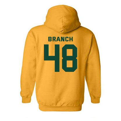 Baylor - NCAA Acrobatics & Tumbling : D'Ahni Branch - Classic Fashion Shersey Hooded Sweatshirt-1