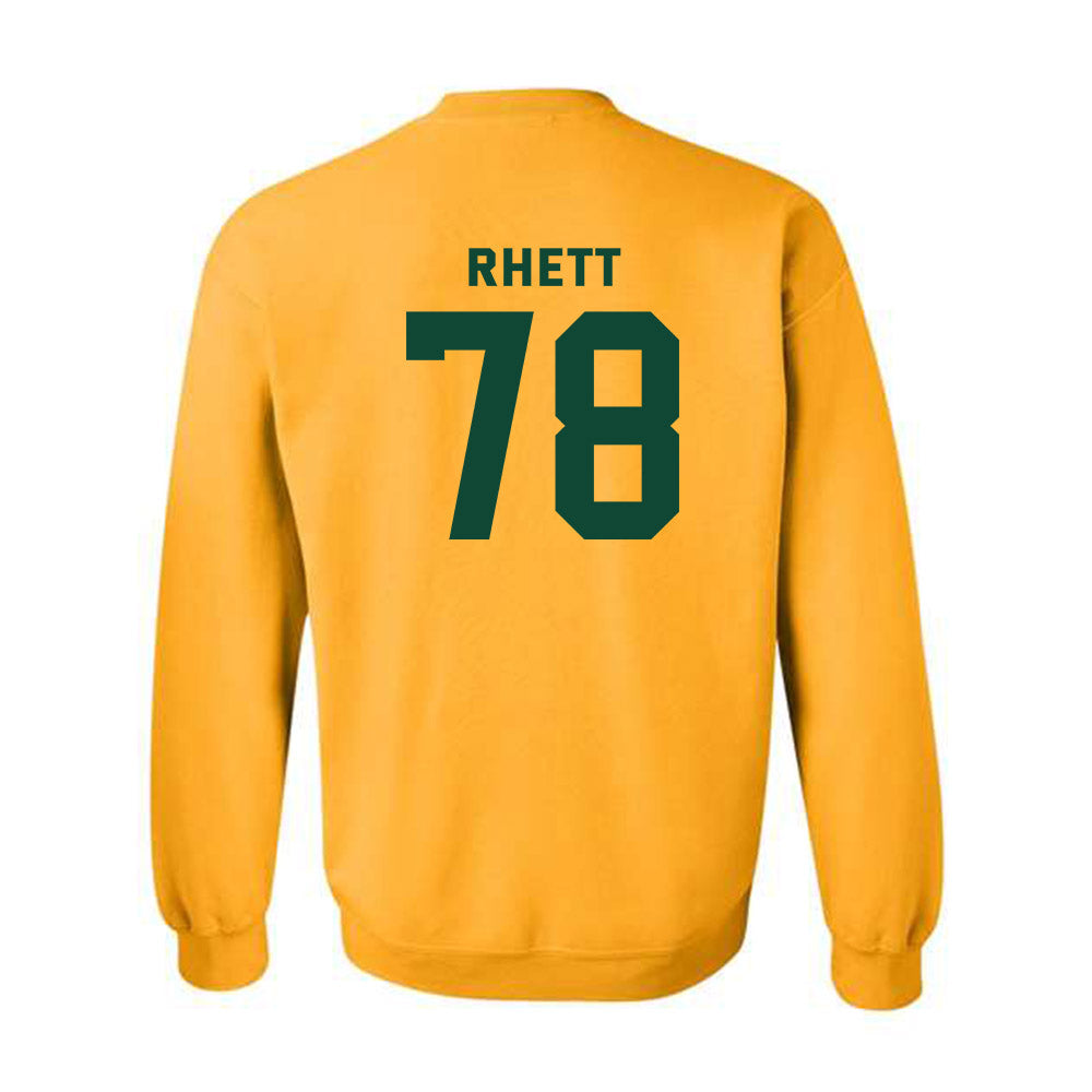 Baylor - NCAA Football : Cole Rhett - Classic Fashion Shersey Crewneck Sweatshirt-1