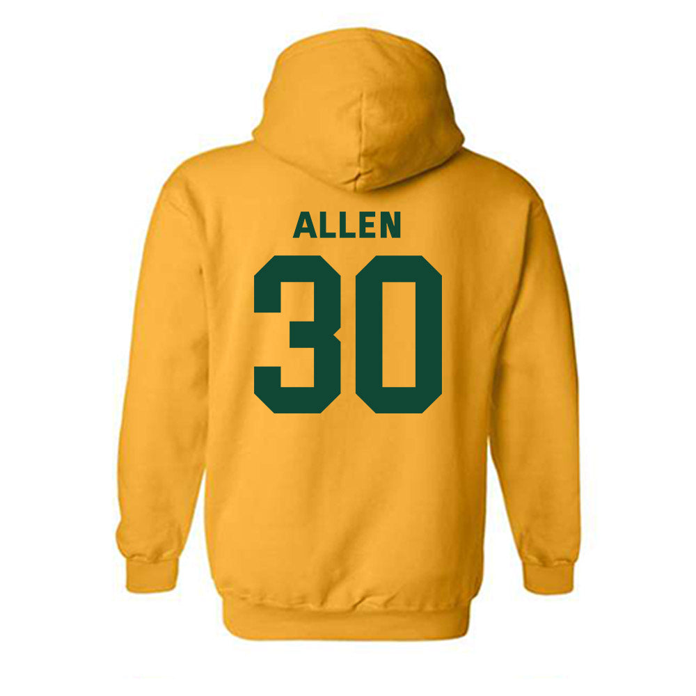 Baylor - NCAA Football : Michael Allen - Classic Fashion Shersey Hooded Sweatshirt-1