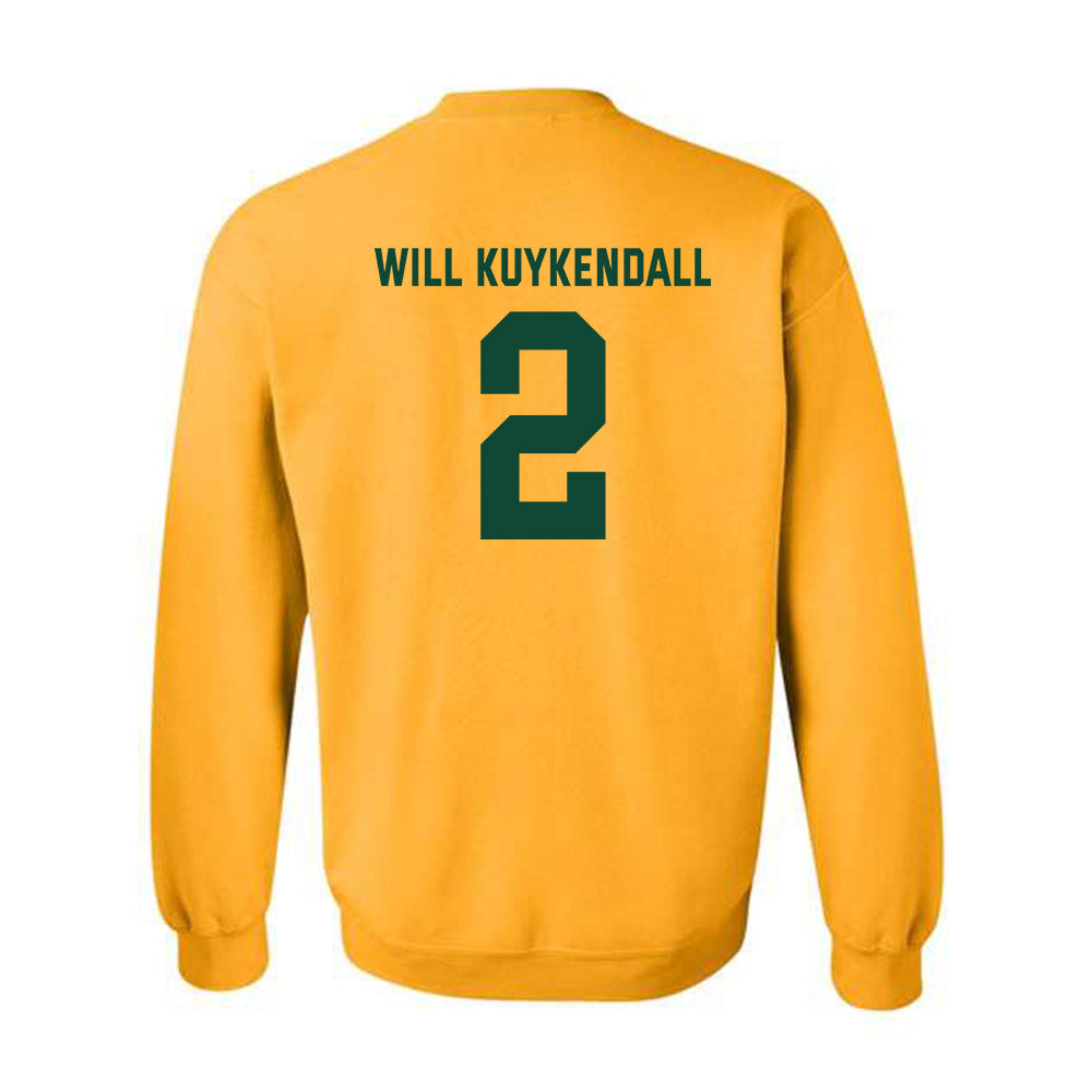 Baylor - NCAA Men's Basketball : Will Will Kuykendall - Classic Fashion Shersey Crewneck Sweatshirt-1