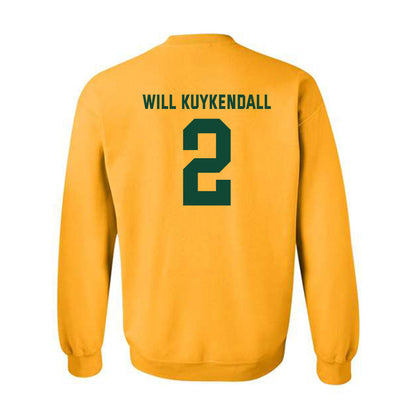 Baylor - NCAA Men's Basketball : Will Will Kuykendall - Classic Fashion Shersey Crewneck Sweatshirt-1