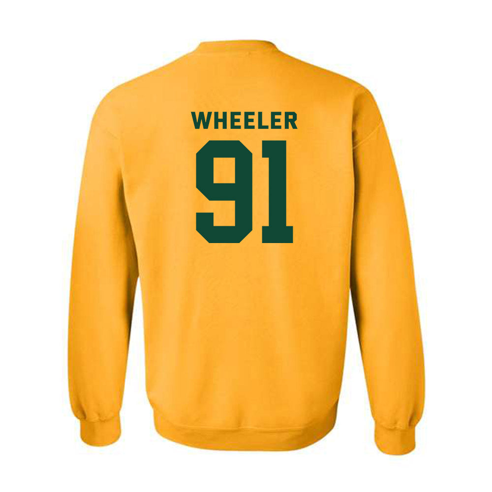 Baylor - NCAA Football : Hosea Wheeler - Classic Fashion Shersey Crewneck Sweatshirt-1