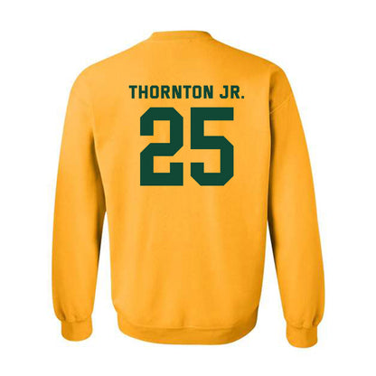 Baylor - NCAA Football : Levar Thornton Jr. - Classic Fashion Shersey Crewneck Sweatshirt-1