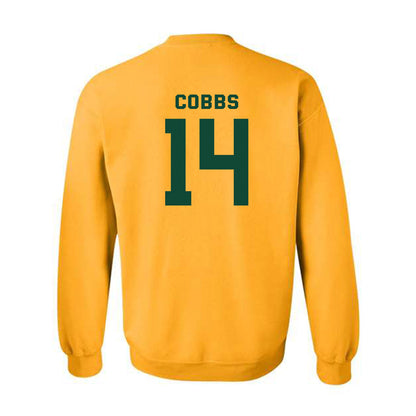 Baylor - NCAA Football : Daniel Cobbs - Classic Fashion Shersey Crewneck Sweatshirt-1