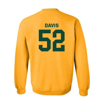 Baylor - NCAA Football : Ryan Davis - Classic Fashion Shersey Crewneck Sweatshirt-1