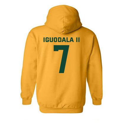 Baylor - NCAA Men's Basketball : Andre Iguodala II - Classic Fashion Shersey Hooded Sweatshirt-1