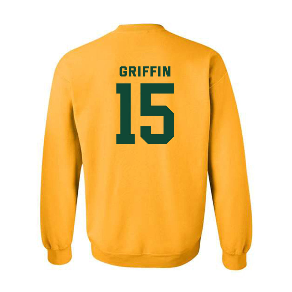 Baylor - NCAA Football : Edward Griffin - Classic Fashion Shersey Crewneck Sweatshirt-1
