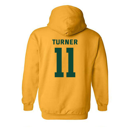 Baylor - NCAA Football : Devin Turner - Classic Fashion Shersey Hooded Sweatshirt-1